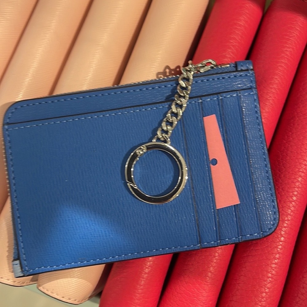 Kate Spade Arctic Friends Medium L-Zip Card Holder Multi Color - Picture 9 of 16